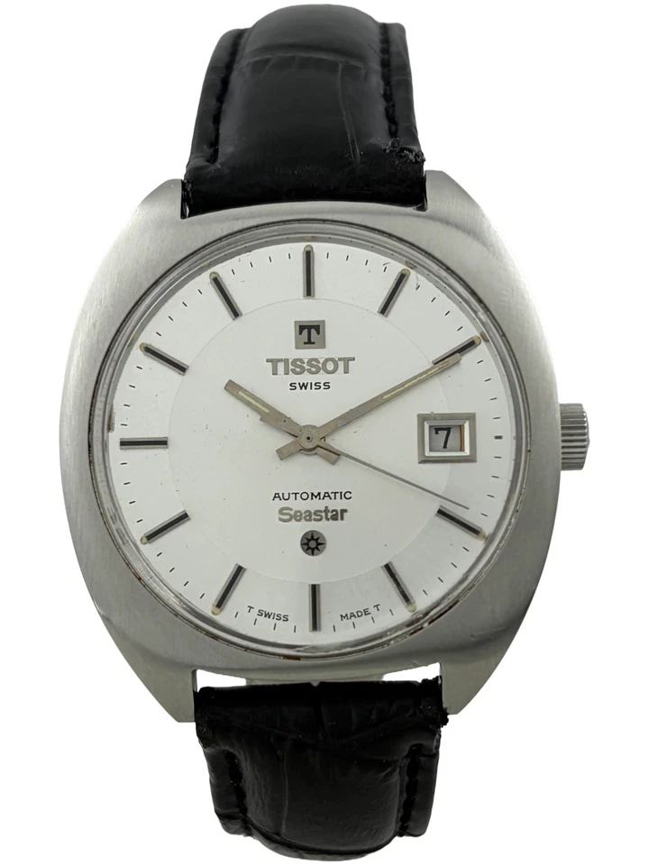 Herrenarmbanduhr Tissot Seastar Automatic Kal. 2481 mit Datum, funktioniert - Bild 1 von 4