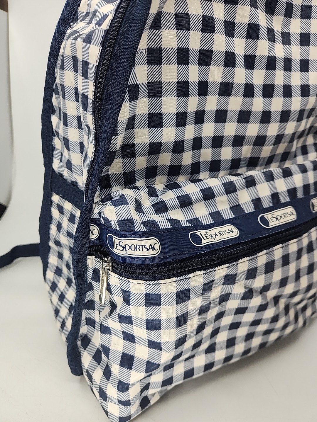 LeSportsac Basic Backpack (Gingham Dive. Small Ch… - image 4