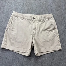 Chubbies Shorts Men 34 Beige 5.5" Regular Fit Stretch Chino Khaki