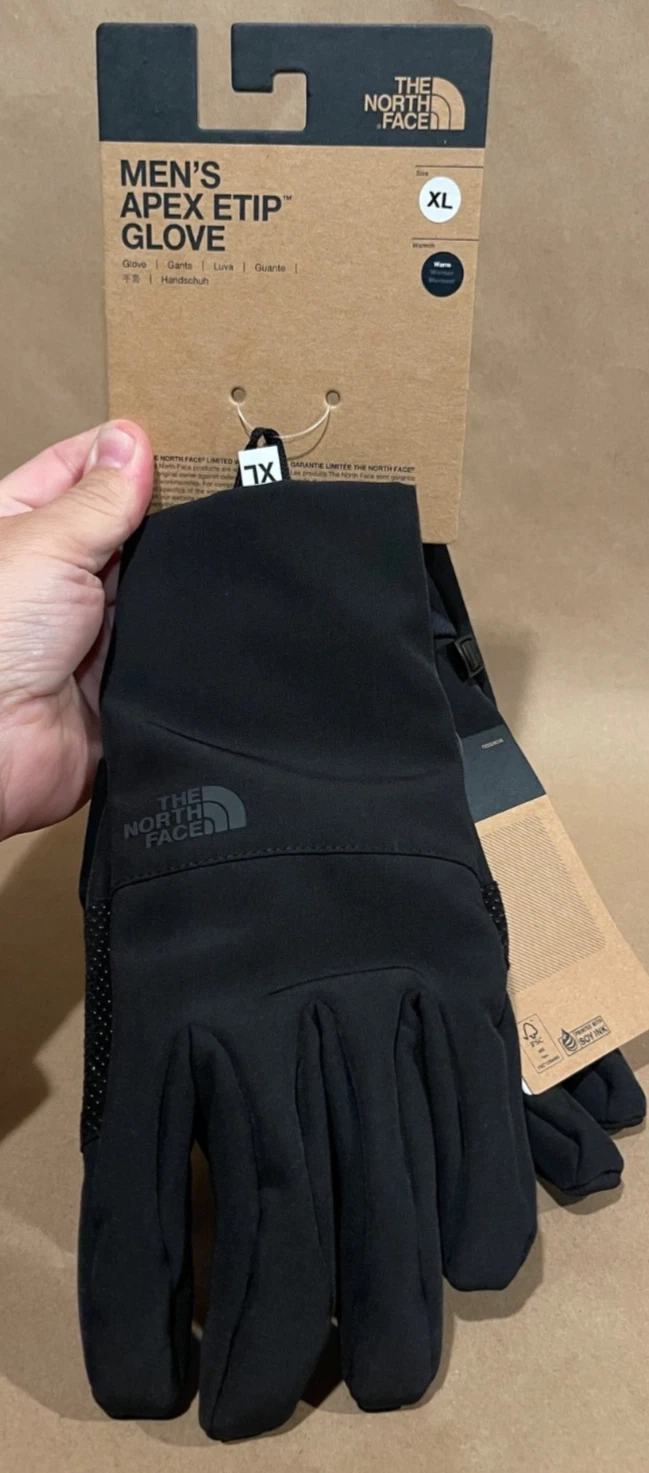 The North Face Men’s Apex ETIP Gloves Size X-Large (black) New