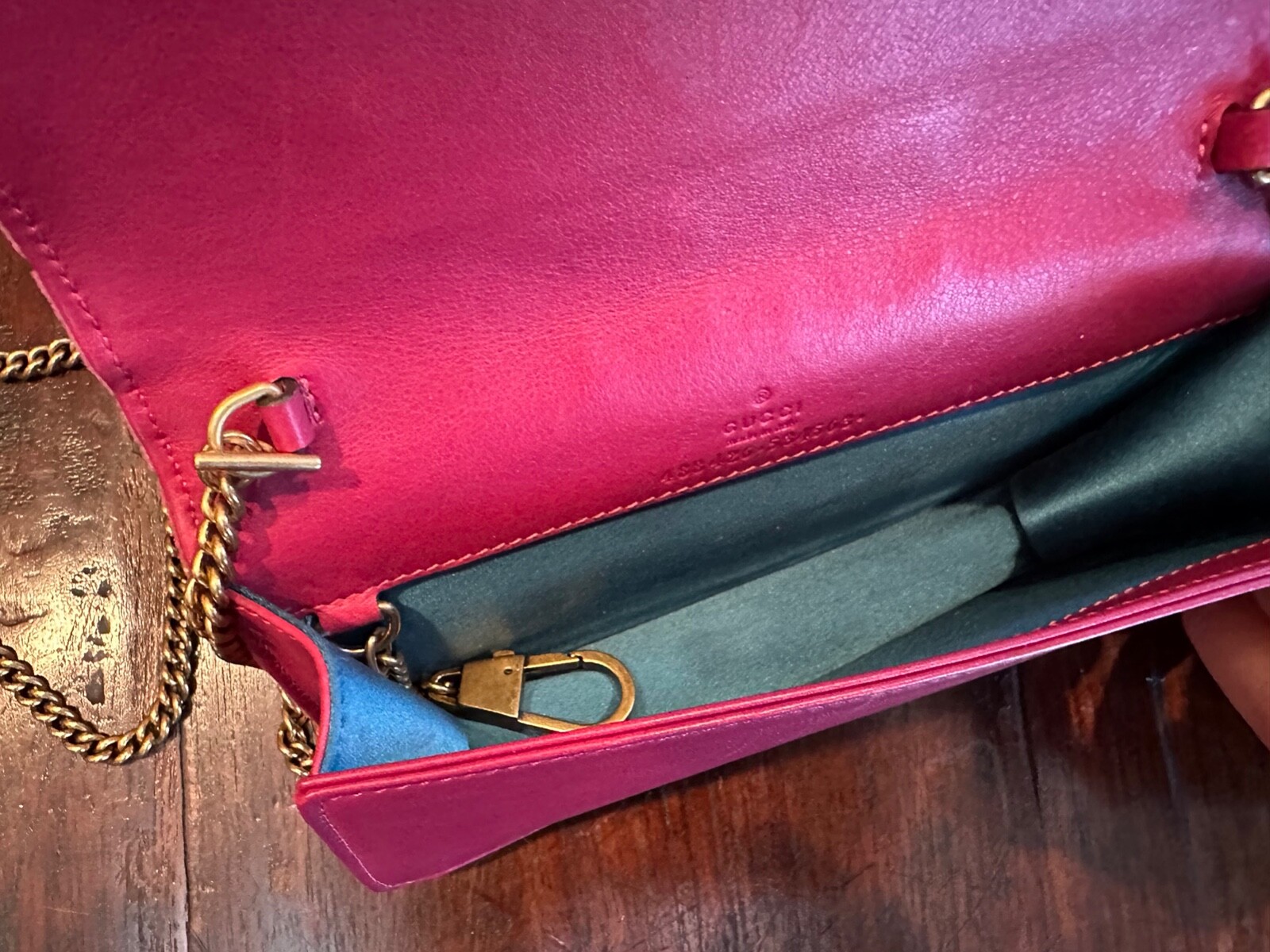 GUCCI Pink Velvet and Leather Matelasse LOVE GG Limited Edition Mini