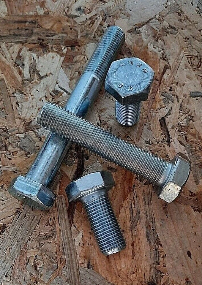 VITI M12x1,25 BULLONI PASSO FINE TESTA ESAGONALE UNI5740 E 5738 ACCIAIO 8.8 10.9 - Immagine 4 di 4