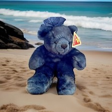 Teddy Bear Dakin 12x9 inch Blue Plush Soft Collectible Stuffed Animal Kids Toy