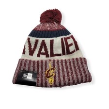Authentic New Era Cleveland Cavaliers 2017 Sideline Sport Knit Cold Weather Hat