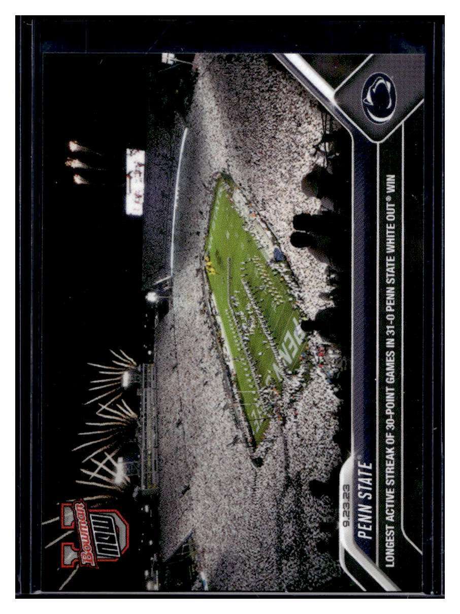 2023 Bowman U Topps Now #8 Penn State Base Card (Qty)