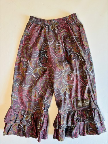 MATILDA JANE PAINT BY NUMBERS STRIPE&FLORAL PRINT BIG RUFFLES 1-TIGHT/2-PANTS*4 - Picture 4 of 6