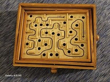 Wooden Labyrinth 18376 Brio Labyrintspel Made in Sweden great condition