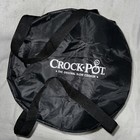 The Original Crock-Pot Slow Cooker Insulated Carry BAG 5-8Qt, cutouts and straps