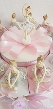 TORTA BOMBONIERA BALLERINE DA 12 FETTE CRESIMA COMUNIONE  COMPLEANNO cm. 7,5