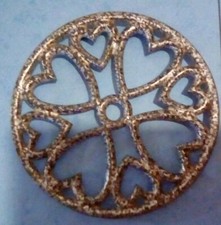 Metall Herz Design Untersetzer