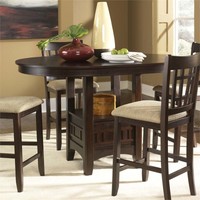 Liberty Furniture Santa Rosa Counter Height Dining Table In Merlot on sale Liberty Furniture Santa Rosa Counter Height Dining Table In Merlot on sale