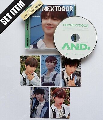 WOONHAK BOYNEXTDOOR AND, Japan Solo CD + POB Lucky draw WOONHAK BOYNEXTDOOR AND, Japan Solo CD + POB Lucky draw