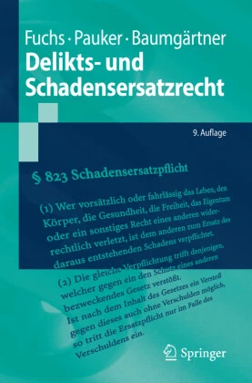 Delikts- und Schadensersatzrecht | Kartoniert | 9783662526644 - Bild 1 von 1