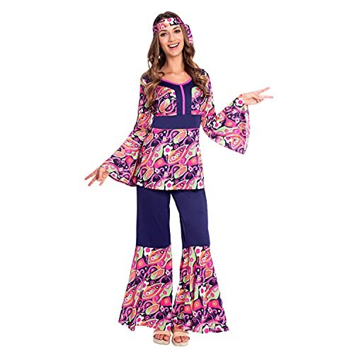Amscan 9907001 - Costume da pulcino hippy da donna, taglia 12-14, colore: Rosa