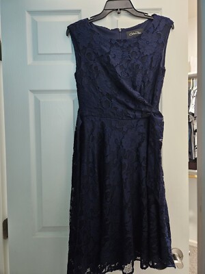 Blue Dress For Women Lace And Flowery Chelsea Rose | eBay