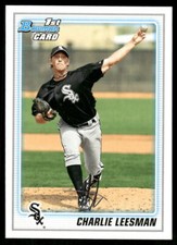 Charlie Leesman 2010 Bowman Prospects #BP54 Chicago White Sox