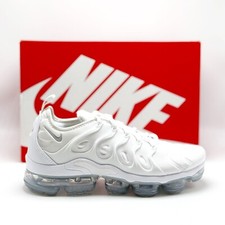 *NEW* MEN NIKE AIR VAPORMAX PLUS White/Pure Platinum (924453 100) 👍