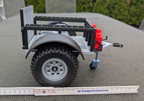 1/10 RC Crawler Trailer Anhänger (3D Druck) mit allem Zubehör - Bild 6 von 6