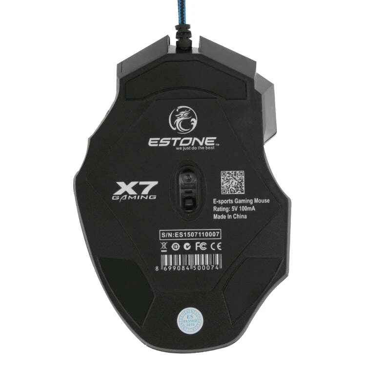 7 Buttons with Scroll Wheel 5000 DPI LED Wired Optical Gaming Mouse for Computer - Image 4 of 4