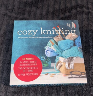 Cozy Knitting: Master basic skills and techniques easily through step-by-step in