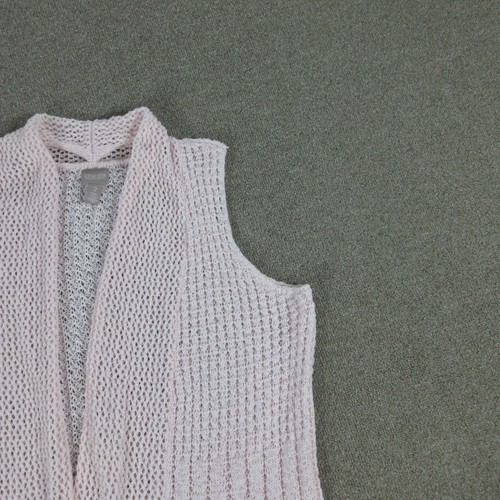Chicos Pullover Damen 2 rosa ärmellos vorne offen - Bild 3 von 17