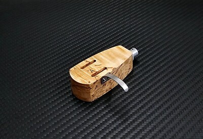 Custom-Made Headshell Opera Collection Series Overhang Azimuth Adjustment Birch