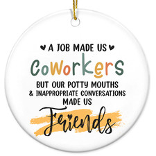 Coworkers Gifts for Women, Men, Friend, Christmas Ornaments - Christmas, Birthda