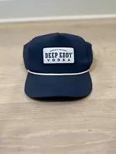 Trucker Hat Performance Rope Deep Eddy Vodka SnapBack Dark Blue / Navy