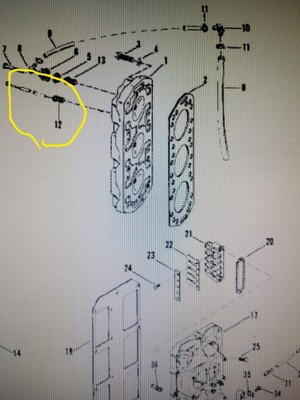 Mercury Mercruiser Quicksilver OEM Part # 97465 SENDER for sale  