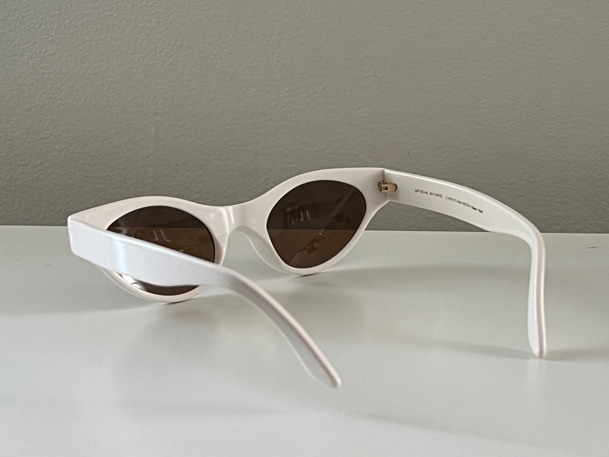 Christian Roth Vintage original 6563 sunglasses, white cat eye sunglasses Christian Roth Optical Affairs Series 6568 Vintage  main image 2