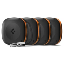 Spigen TagMe [ 4 Pk ] Bluetooth Tracker with Lanyard Apple Find My ( iOS Only )