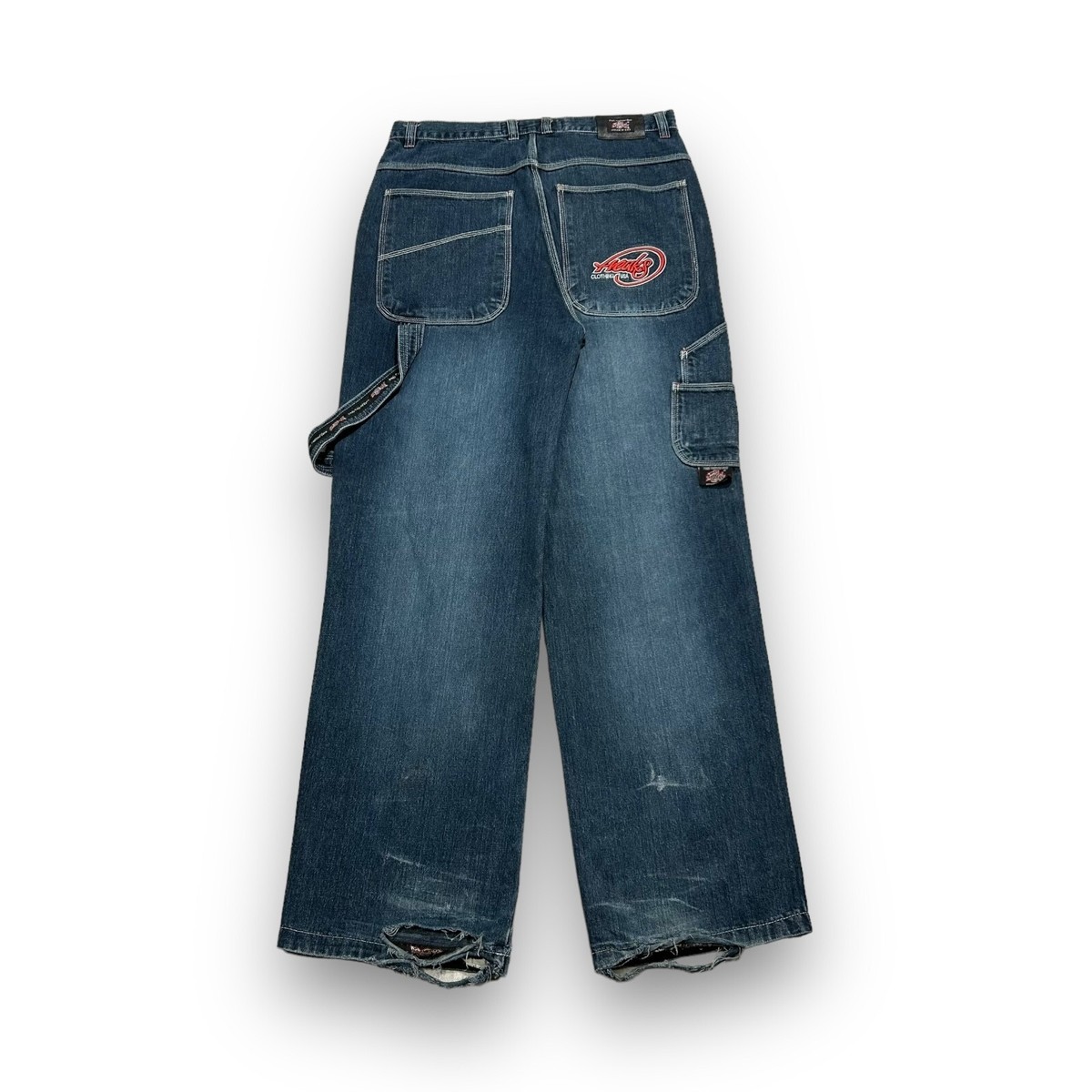 Freaks Vintage Baggy Jeans Rap Pants Loose Fit Very Wide Jeans