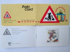 PORTOCARD, V3-76/2, D.1996.1000.76,(250Auflage) Windorpski Berlin, postfrisch