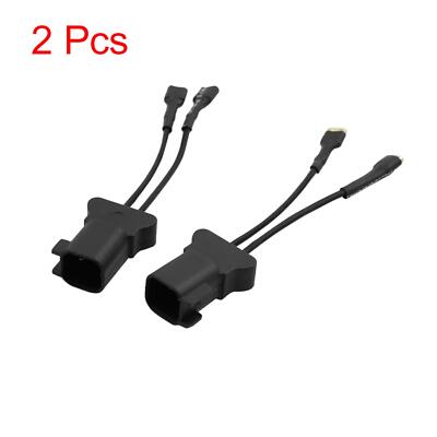 2stk Auto Horn Lautsprecher Adapter Draht Geschirr Zopf Steckdose für Ford