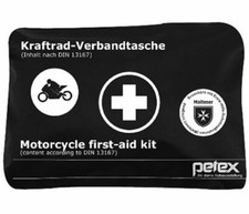 Motorrad Erste Hilfe Verbandtasche für BMW schwarz alle Modelle DIN 13167
