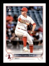 2022 Baseball 2022 Topps Jhonathan Diaz Los Angeles Angels #332 RC1
