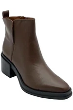 Franco Sarto Dalden Booties Umber Dark Brown