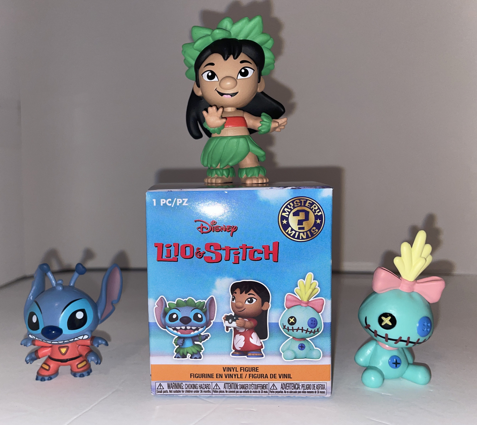 Funko Jumba Jookiba Mystery Mini 1/72 Lilo and Stitch Rare Disney Toy  Figure