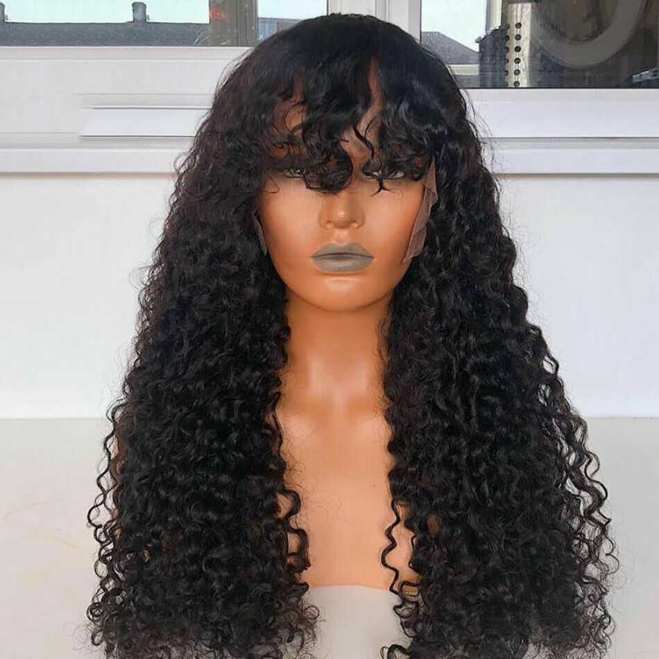 ☆100% remy hair human hair (U part) wig☆ Amazon.com : RHEANNA V Part Wig Human Hair Curly 180 Density