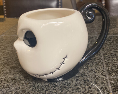 Disney's Nightmare Before Christmas 3D Face Jack Skellington Large Mug Zak!