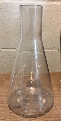 Nalgene 500ml Plastic Erlenmeyer Flask Wide Mouth 