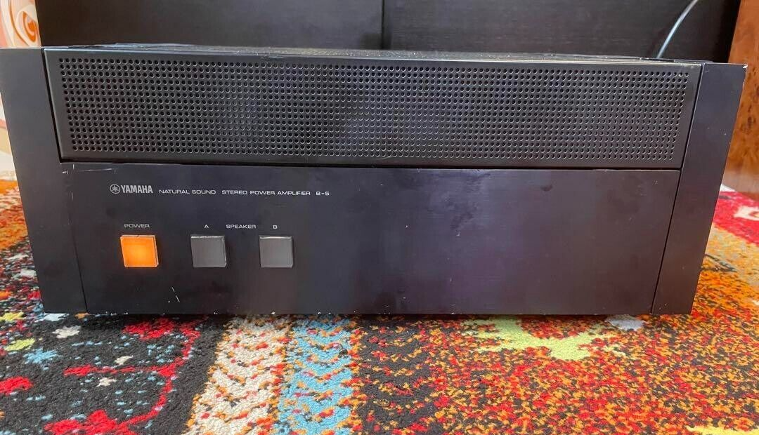 YAMAHA　B-5 ジャンク YAMAHA B-5 Power Amplifier Junk For Parts or Repair Vintage