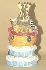 Noah's Ark Embossed Porcelain Bell 5 1/2" Tall — photo 2
