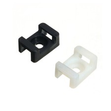 Cable Tie Base - Wire Clips Mounts Saddle Cradle Bases Clamps Cable Ties Holder