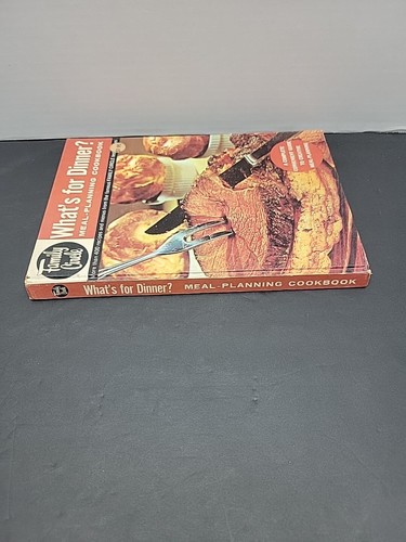 Cookbook,Family Circle: What's for Dinner? Meal-Planning - 1963 Hardcover - Imagen 3 de 5
