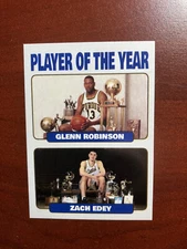 Glenn Robinson Zach Edey Purdue Boilermaker Basketball Sports Card