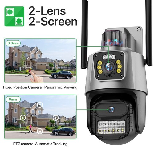 8MP 4K Wireless IP Camera WIFI Outdoor CCTV PTZ Smart Home Security IR Cam IP66 - Picture 13 of 19