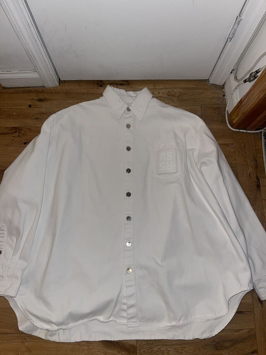 Raf Simons Oversize White Denim Shirt | eBay Raf Simons Oversize White Denim Shirt | eBay