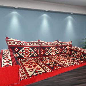 Arabic Majlis Floor Sofa Seating Floor Cushions Bohemian Furniture