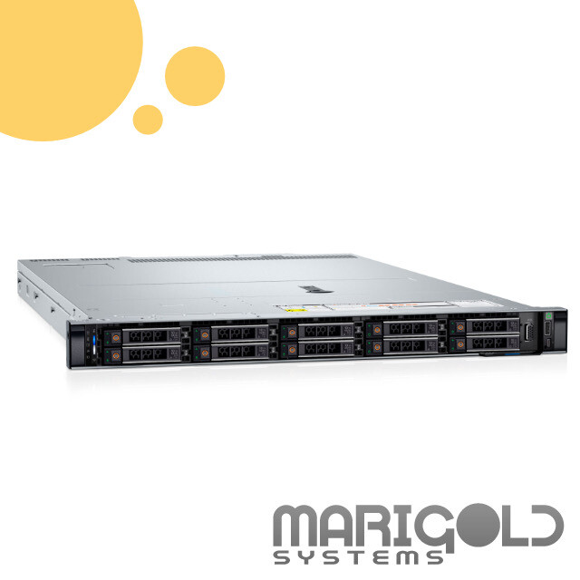 Dell PowerEdge R660xs Server: 2xIntel 4410Y 12C, 64GB, 2x
